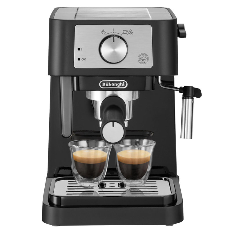 De'longhi Stilosa Manual Coffee Machine, Black