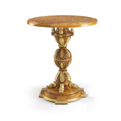 New Empire Round Solid Wood Dining Table