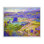 "Classic Farm", décorations pourpres giclées par Dorothy Fagan