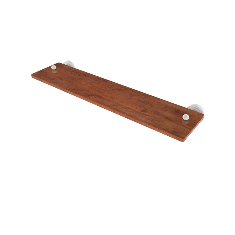 Beresford Bracket Shelf, Matte White, 2.5" H x 22" W x 5" D