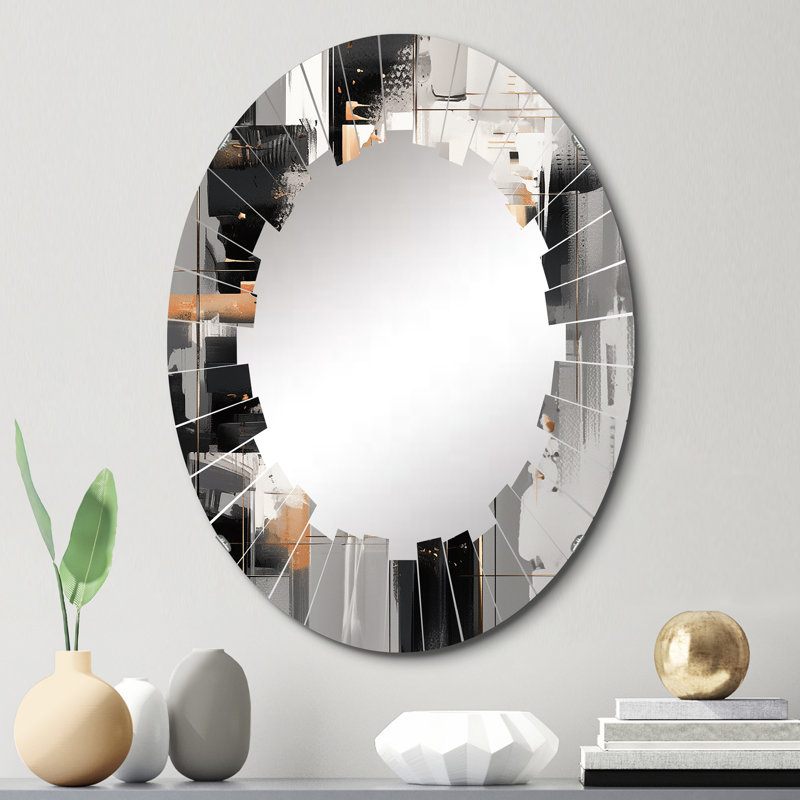 Oval Mirror, 30" x 20"