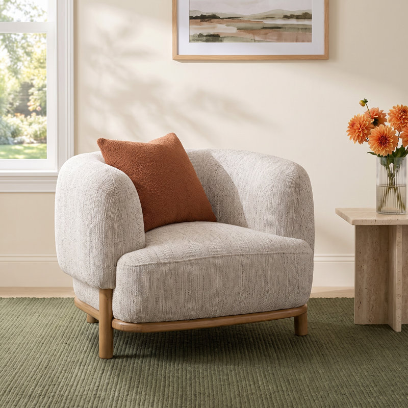 Dorothea Upholstered Barrel Chair