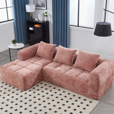 Canapé modulaire 2 pièces sans cadre