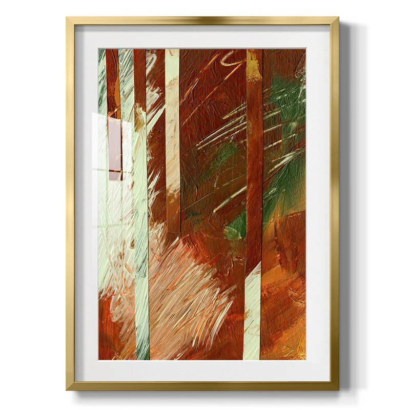 WheatenIIPremiumGalleryWrappedCanvas-Framed Print, 28.5'' H x 20.5'' W, Gold