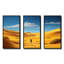 «Walking In The Yellow Azure Desert - Space Paysages», art mural-803289725-803289727