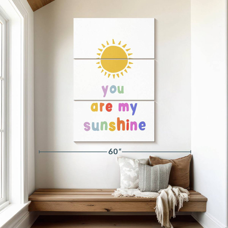 Ashelle Sunny You Are My Sunshine, H 50 po x l 32 po