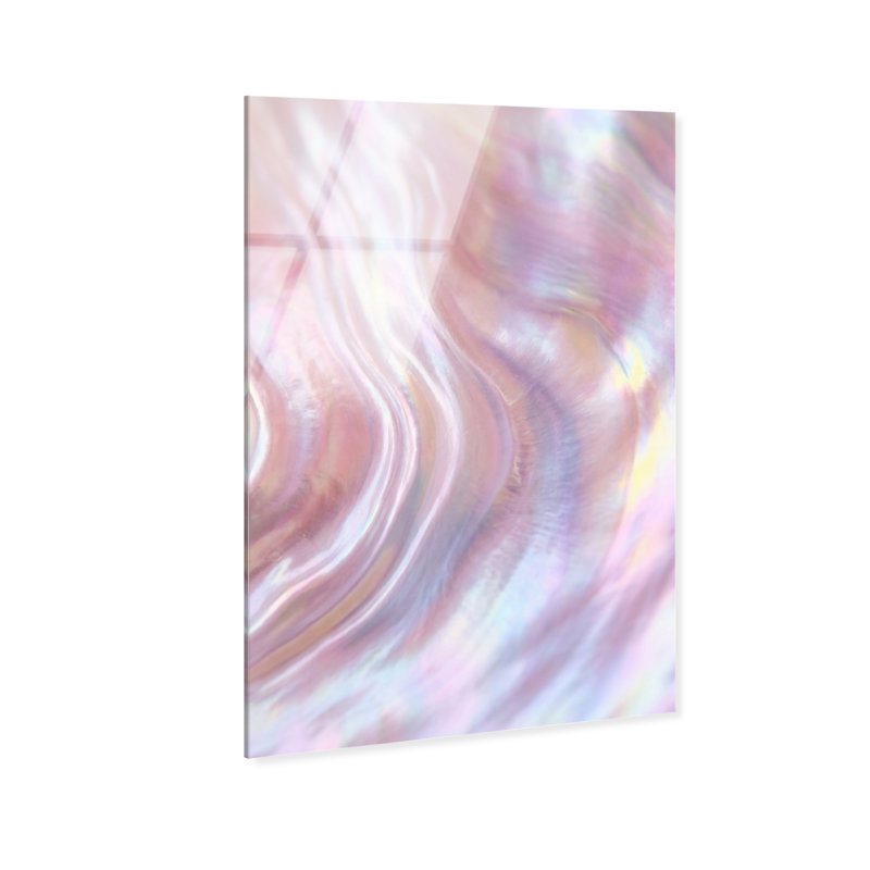 Iridescent Wave Print by Oliver Gal, 15"H x 10"W, High-Gloss Acrylic Print
