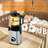300W Grey Cold Press Juicer: 5.4" Extra Wide Chute, 98% Juice Yield, Easy Clean/Install - Whole Fruit/Veg Masticating