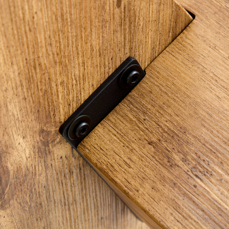 Table basse double détachable, matériau élégant, ne tache pas, collision, conception facile à installer, surface anti-taches, méthode d'assemblage réfléchie