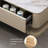 Light luxury rectangular rock table-105834984