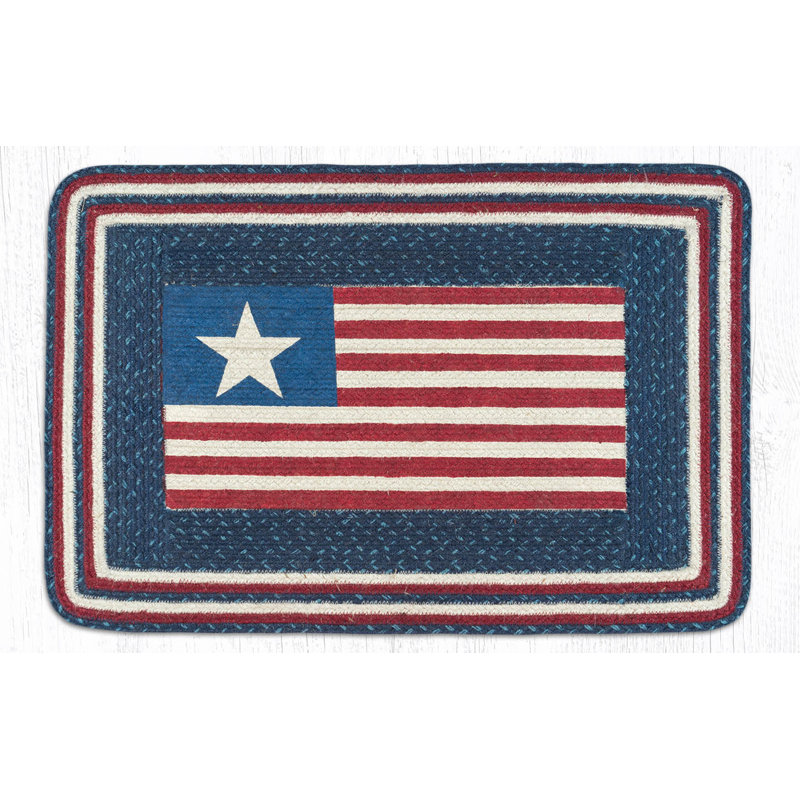  PP-565 American Flag Oblong Patch 20"x30"