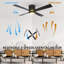 Gaini 52'' Ceiling Fan with LED Lights-1928037062