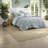 Premium Cotton Jacquard Bedding Sets, Aqua Style Comforter For Home