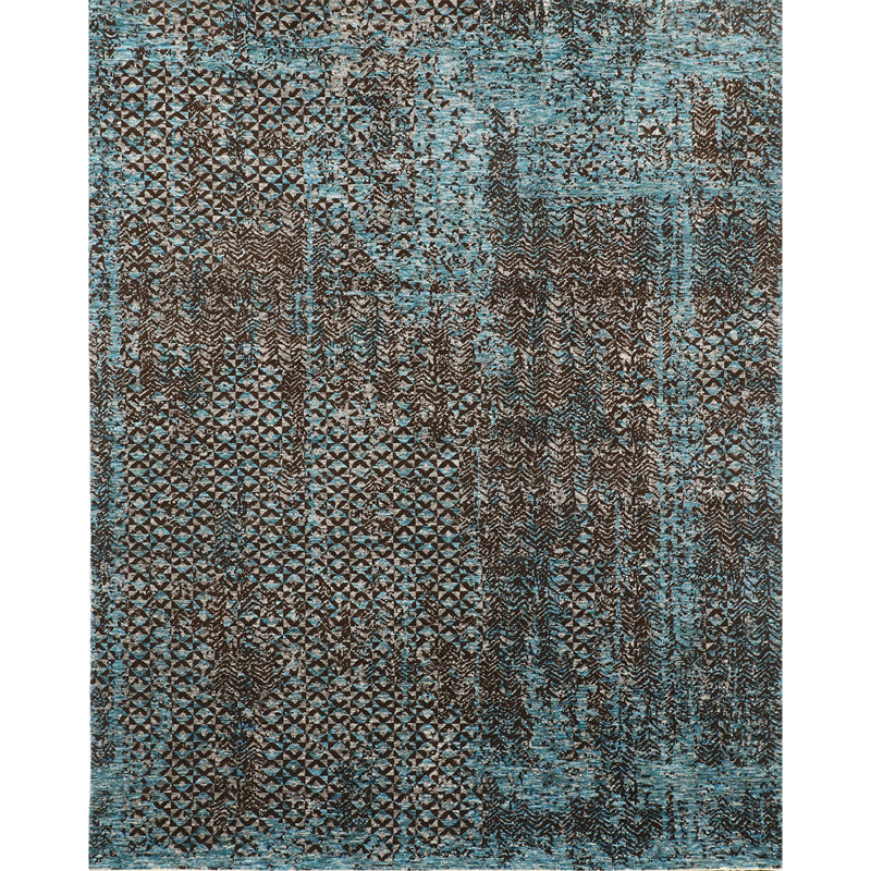 Wool Area Rug, Rectangle 8' x 10'