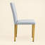 Ensemble de 4 chaises de salle à manger modernes en similicuir, blanc-1734865214-1734865212