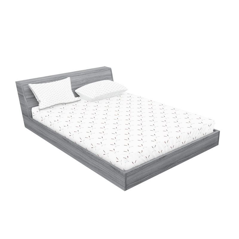 Ensemble de draps et taies décoratives Ambesonne Golf, gris pâle, Ensemble de draps pour très grand lit avec 4 taie