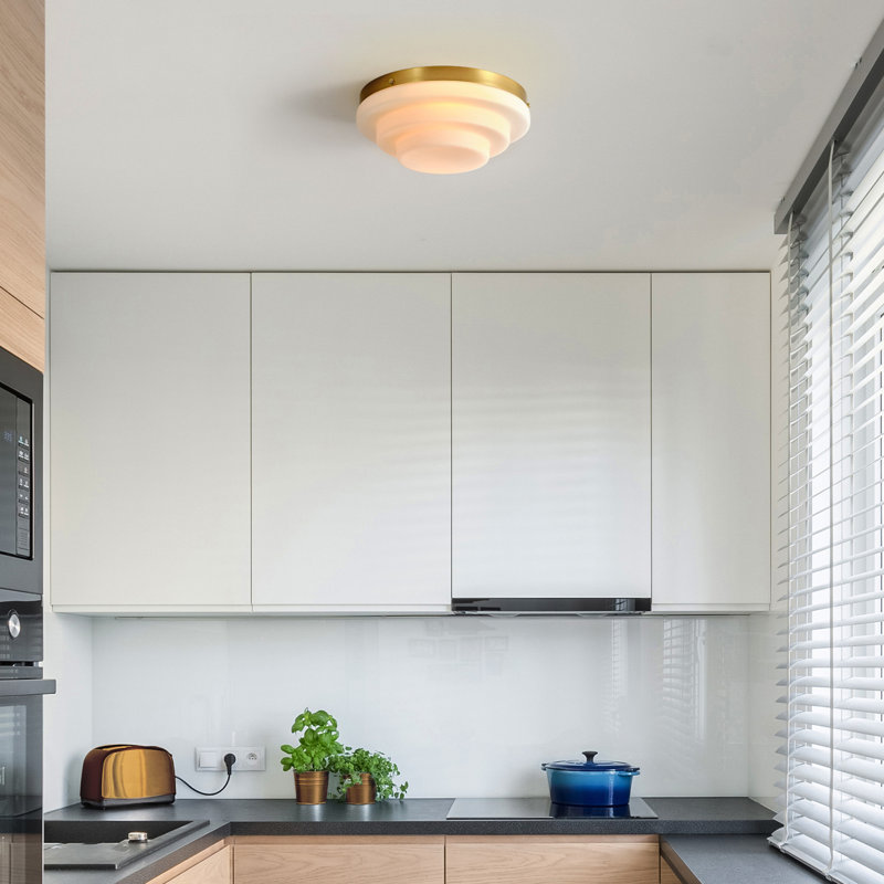 Raik Glass Flush Mount
