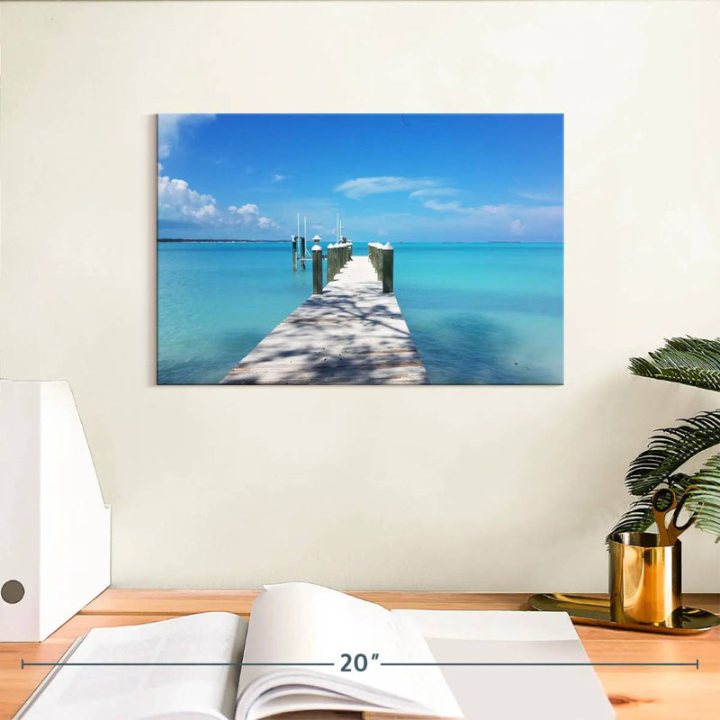Aletra Exuma Bahamas Dock, 8" H x 12" W