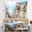 Tapisserie «Seascape Stairway to Neptune S Grotto»-28502229