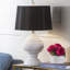 Lampe de table blanche 26,25 po Vicksburg
