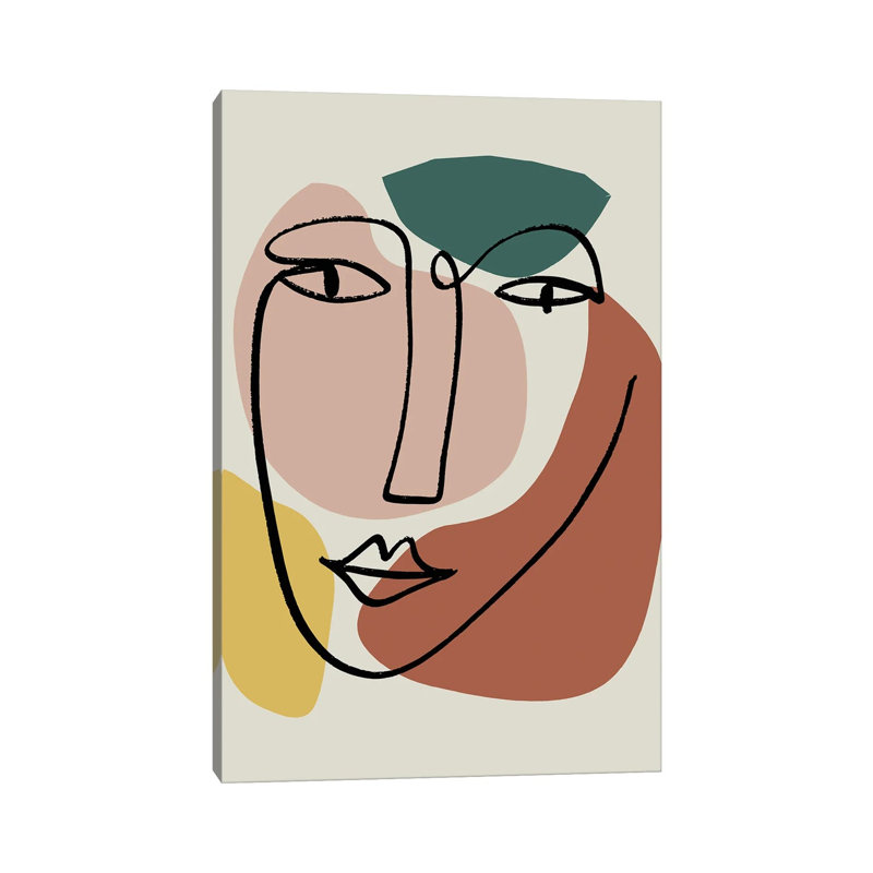 Newstalgia Face I 1 Piece Wrapped Canvas Wall Art, 66.04cm H x 45.72cm W