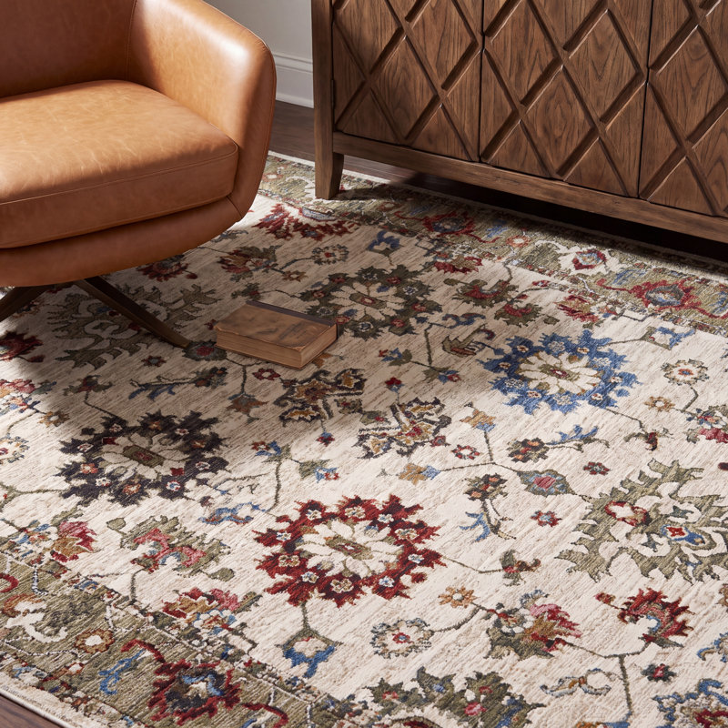 Suhaan Oriental Indoor Rug, Rectangle 5'3" x 7'6"