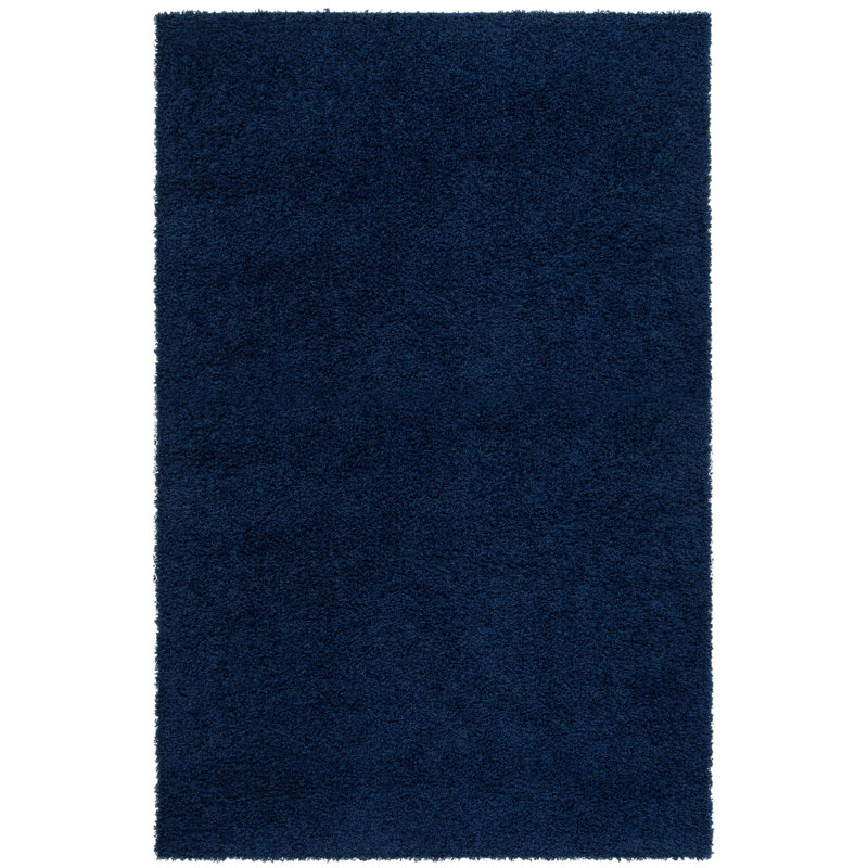 Tapis bleu marine Melfort, Rectangle de 10 pi x 14 pi
