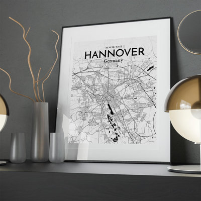 «Hannover City Map», impression