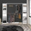 Bobbilynn 225.4cm Wide Clothes Storage System