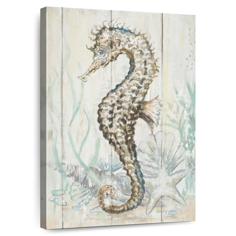 Hippocampe antique Brampt II, H 36 po x l 24 po