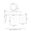 Makeup Vanity with Light mirror,5 drawers,1 chair-1288755161