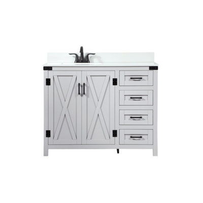 Slayton 42'' Single Bathroom Vanity
