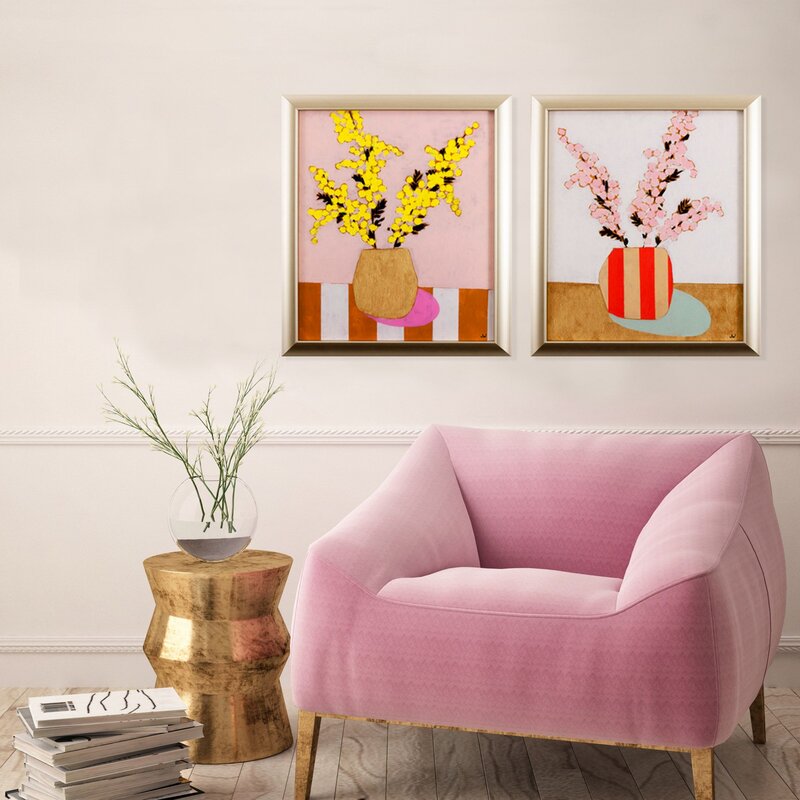 Glam Chic Framed On Paper 2 Pieces by Wehkamp Painting
