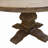 Round Solid Wood Top Dining Table