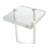 Mott Glass Top Frame End Table