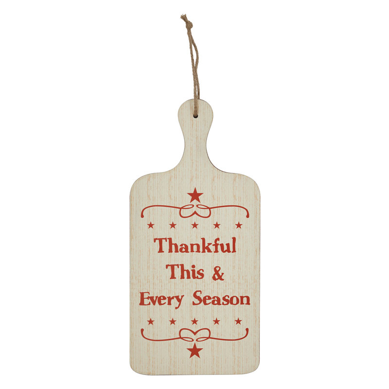 Kafi Thankful This & Every Season Wall Décor