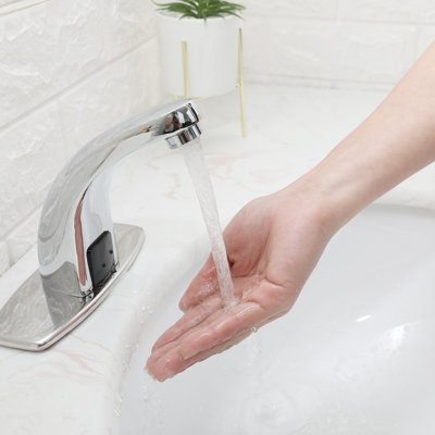 Robinet de lavabo automatique sans contact Dfi