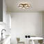 5 - Light 30cm Acrylic LED Flush Mount