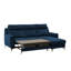 Izola 3 Seater Velvet Sofa Bed-1177284083-1177284095