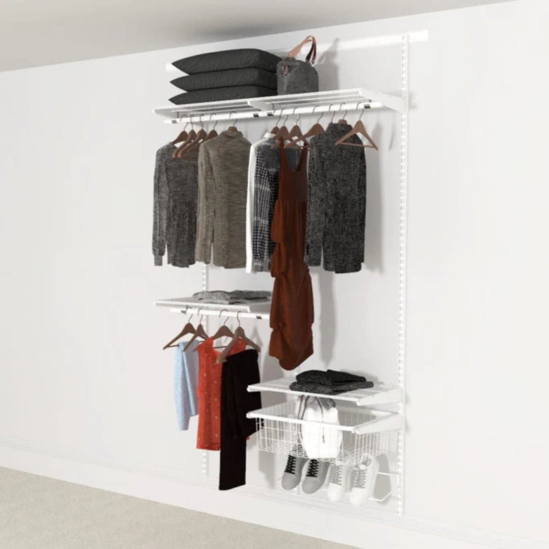 Caley Stainless Steel Wardrobe