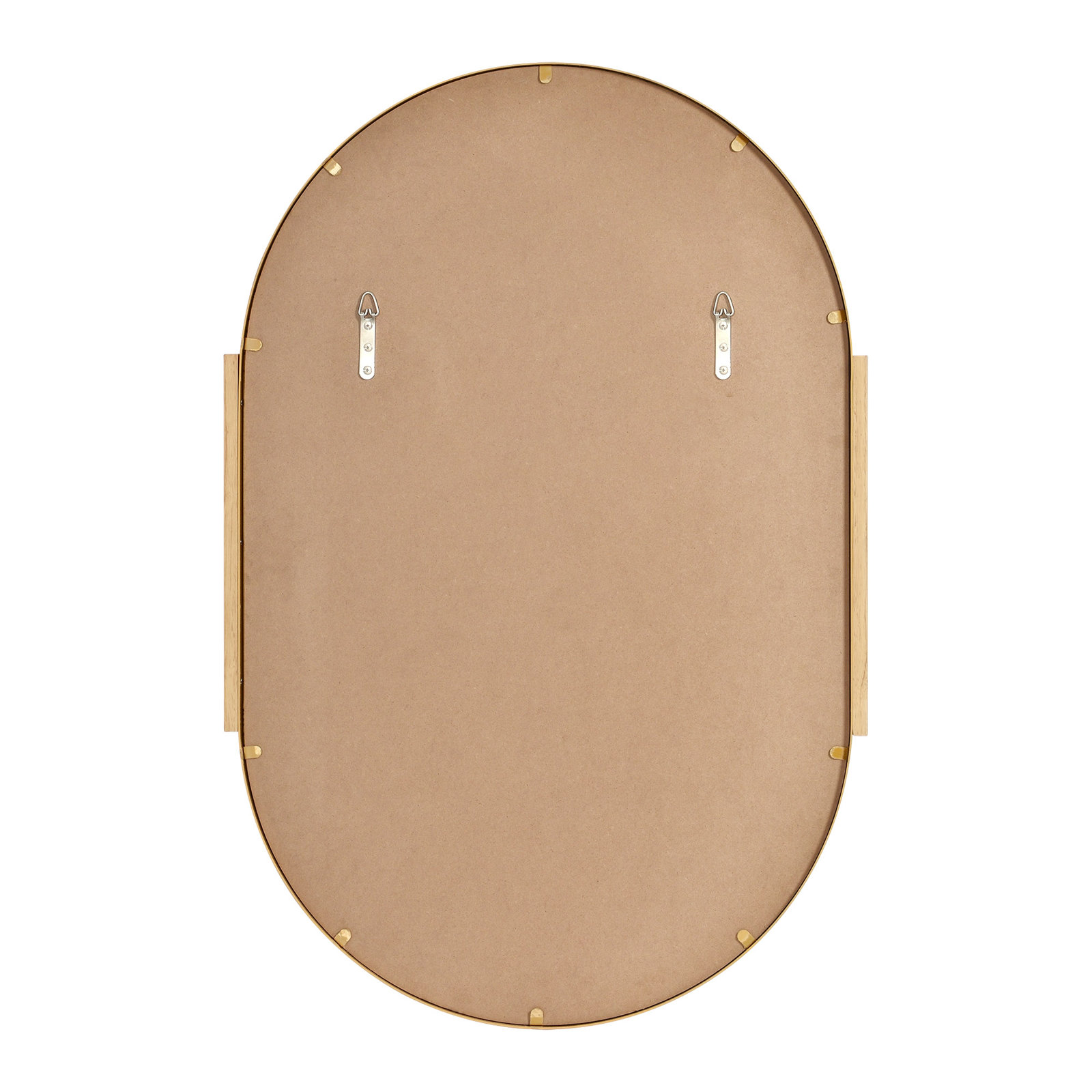 Alby Metal Oval Wall Mirror