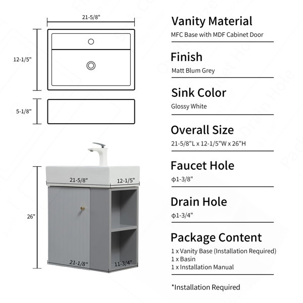 Dimensions du produit