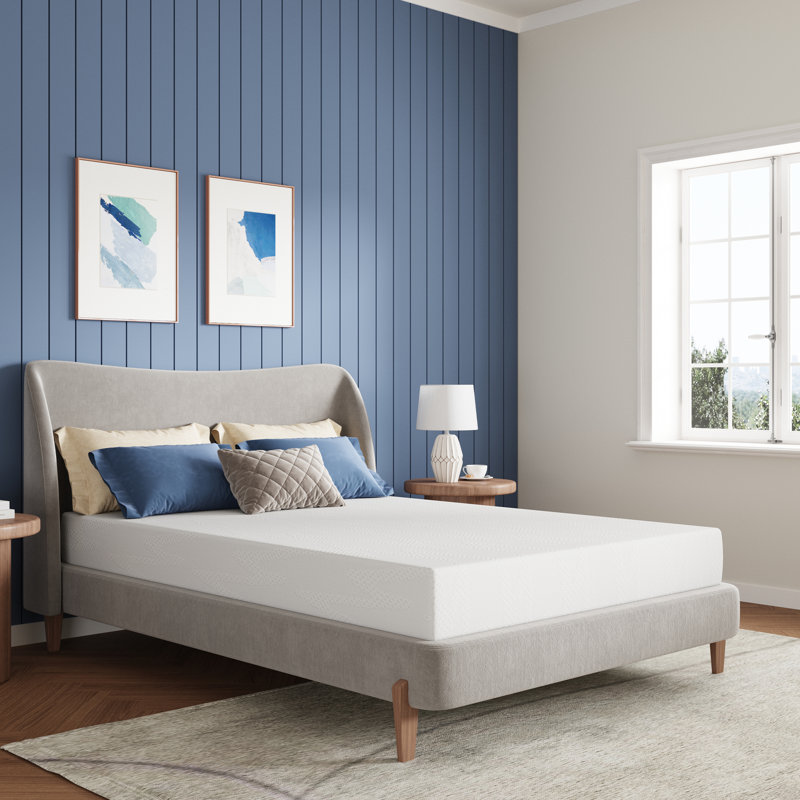 5" Medium Gel Memory Foam Mattress, Twin, 5
