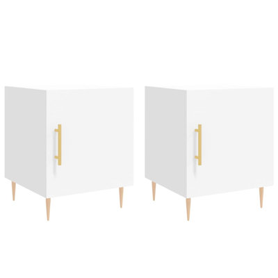 Bouzov 40 cm W Iron Bedside Table