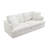 Square Arm Washable Covers Upholstered Slipcovered Sofa