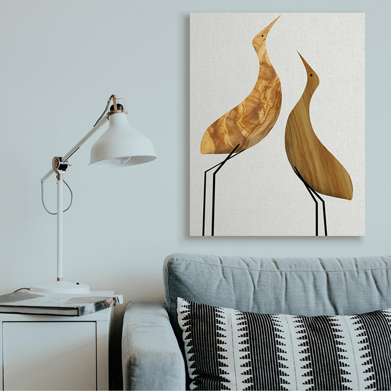 Art mural moderne sur toile surdimensionné à motif abstrait et minimaliste par Daphne Polselli, Toile tendue, Sans cadre