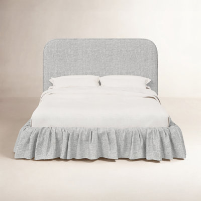 Maggie Ruffle Platform Bed