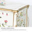 Buffet Simple en bois patiné peint à la main-1785532401