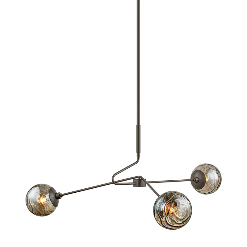 Lustre 3 lumières Mitzi Nyla, Bronze