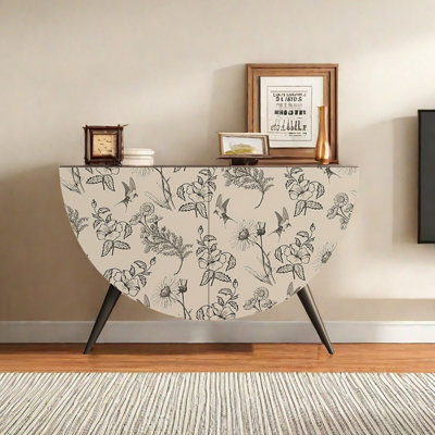 59in Semicircular Sideboard